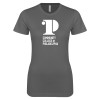 Thumbnail image for  Next Level Womens Charcoal Boyfriend Tee