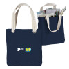 Thumbnail image for  Allie Navy Canvas Tote