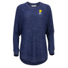 Thumbnail image for  Boxercraft Womens Navy Heather Cuddle Oversized Crew