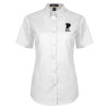 Thumbnail image for  Womens White Twill Button Up Short Sleeve