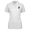Thumbnail image for  Womens Silk Touch White Pique Polo