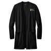 Thumbnail image for  Mercer + Mettle Womens Black Open Front Cardigan Sweater