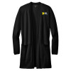 Thumbnail image for  Mercer + Mettle Womens Black Open Front Cardigan Sweater