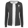 Thumbnail image for  Womens Charcoal Cardigan Sweater
