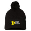 Thumbnail image for  Sportsman Black Pom Pom Cuffed Beanie
