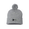Thumbnail image for  Sportsman Heather Grey Pom Pom Cuffed Beanie