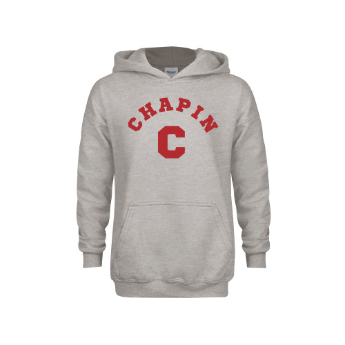  Youth Grey Fleece Hood - Chapin C