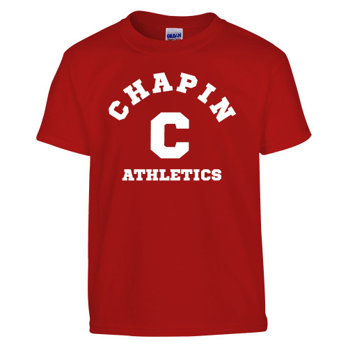  Youth Red T Shirt - Chapin Athletics