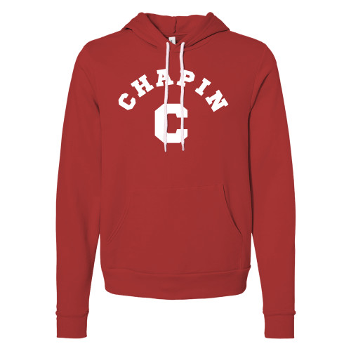  Bella + Canvas Red Fleece Hood - Chapin C