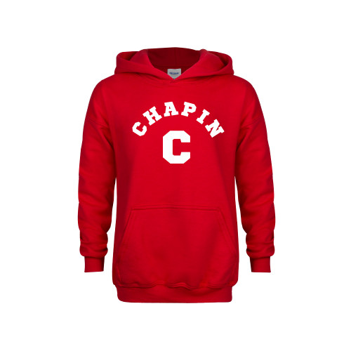  Youth Red Fleece Hoodie - Chapin C