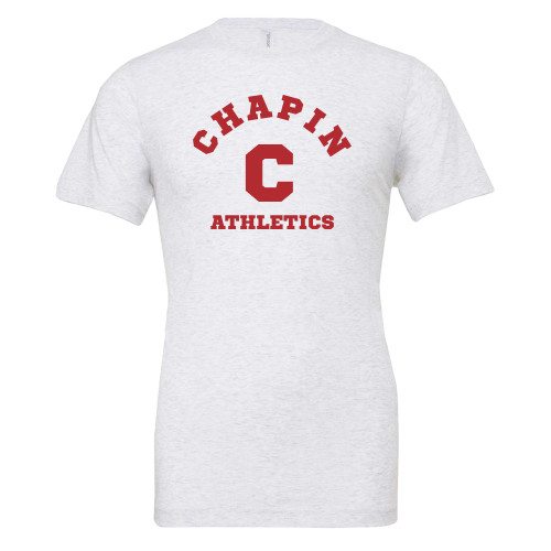  Bella + Canvas Ash Grey Jersey Cotton T Shirt - Chapin Athletics