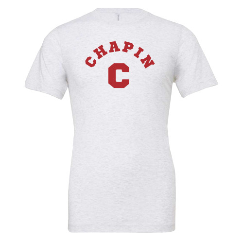  Bella + Canvas Ash Grey Jersey Cotton T Shirt - Chapin C