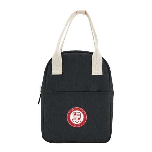  Black WorkSpace Lunch Cooler Bag - Chapin School Seal