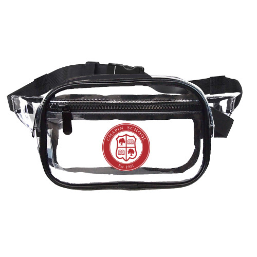 Clear Fanny Pack - Chapin School Seal