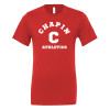 Thumbnail image for  Bella + Canvas Red Jersey Cotton T Shirt