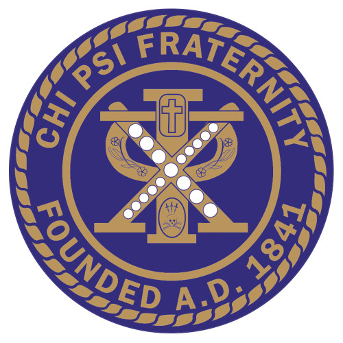  Medium Decal - Chi Psi Seal