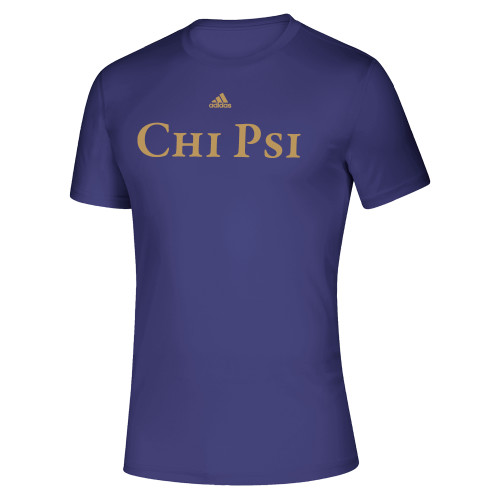  Adidas Purple Creator Performance Tee - Chi Psi