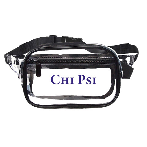  Clear Fanny Pack - Chi Psi