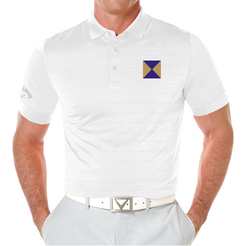  Callaway Opti Vent White Polo - Chi Psi Hourglass