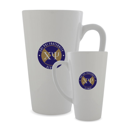  Full Color Latte Mug 17oz - Chi Psi Alumni