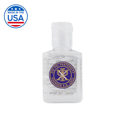  0.5 oz. Travel Hand Sanitizer - Chi Psi Seal