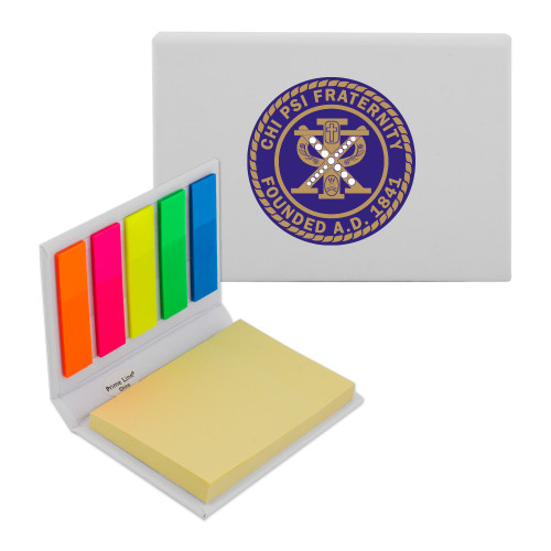  Micro Sticky Book - Chi Psi Seal