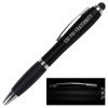 Thumbnail image for  LIGHT UP LOGO Black Stylus Pen