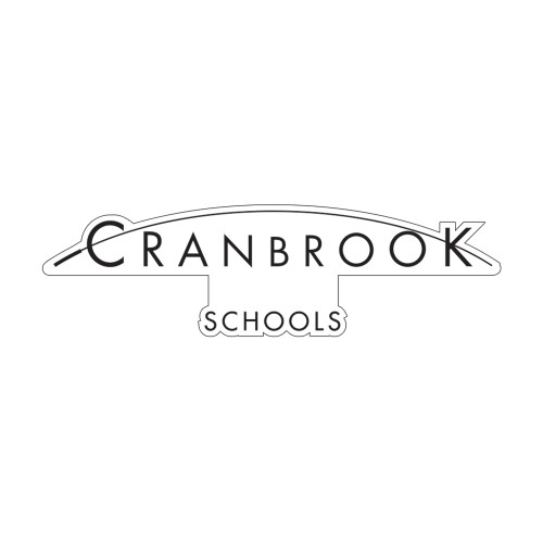  Medium Decal - Cranbrook Schools Signature