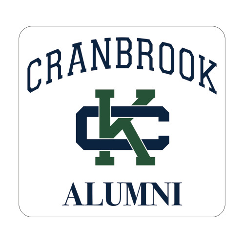  Medium Decal - Cranbrook Alumni