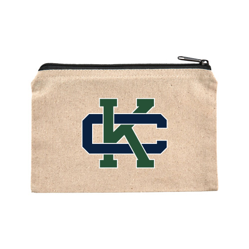  8oz. Natural Cotton Travel Pouch - Primary Logo CK
