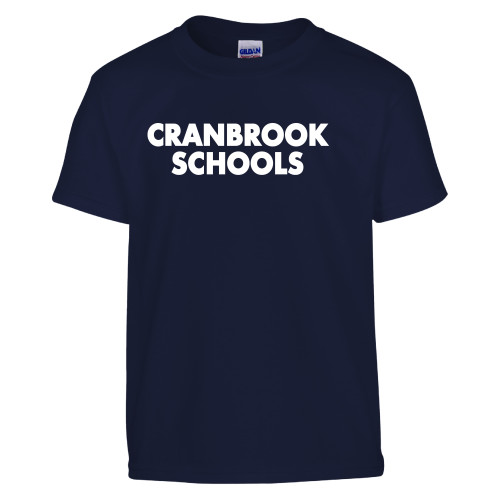  Youth Navy T Shirt - Cranbrook Schools