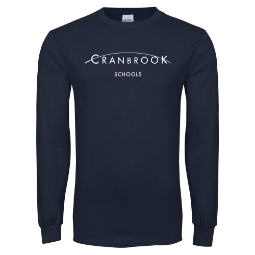  Navy Long Sleeve T-Shirt - School Signature
