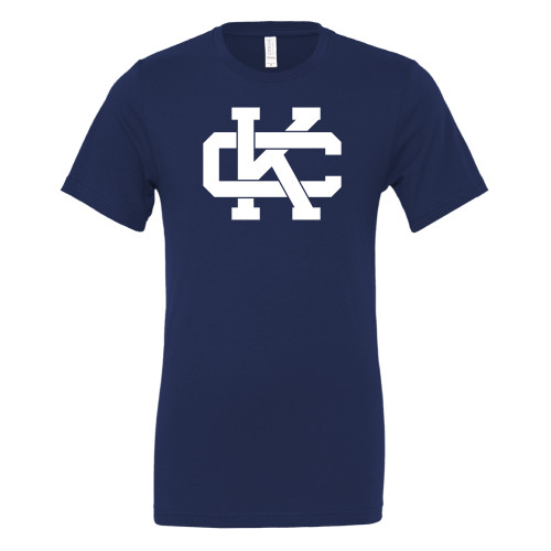  Bella + Canvas Navy Jersey Cotton T Shirt - Primary Logo CK