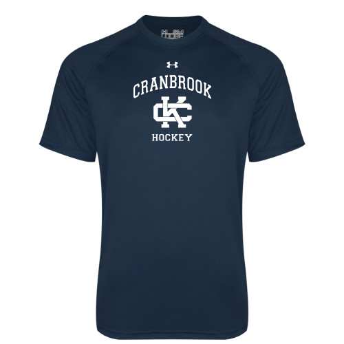  Under Armour Navy Tech Tee - Cranbrook Hockey