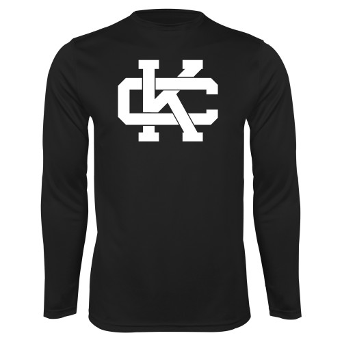  Black Performance Long Sleeve Shirt - Spirit Mark