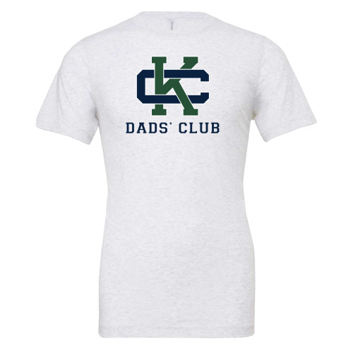  Bella + Canvas Ash Grey Jersey Cotton T Shirt - CK Dad’s Club