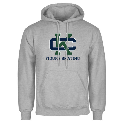  Grey Fleece Hoodie - CK Figure Skating