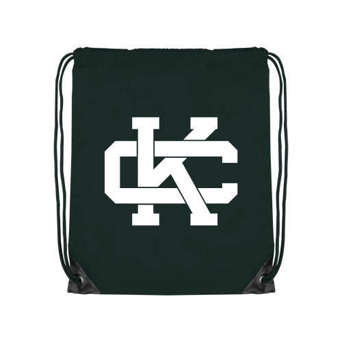 Dark Green Drawstring Backpack - Spirit Mark