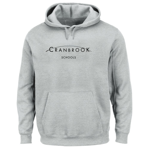  Extended Heather Grey Hoodie - Cranbrook Schools Signature
