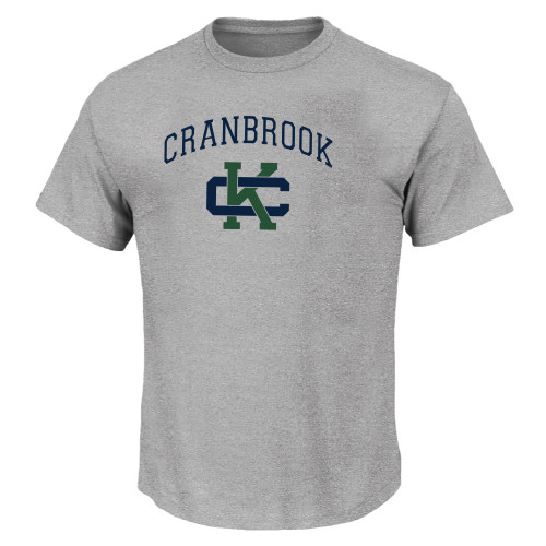  Tall Heather Grey T Shirt - Cranbrook CK