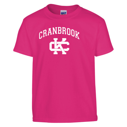  Youth Hot Pink T Shirt - Cranbrook CK
