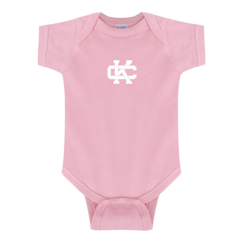  Light Pink Infant Onesie - Primary Logo CK