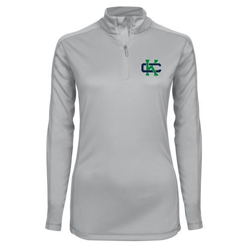  Syntrel Womens Platinum Interlock 1/4 Zip - Spirit Mark