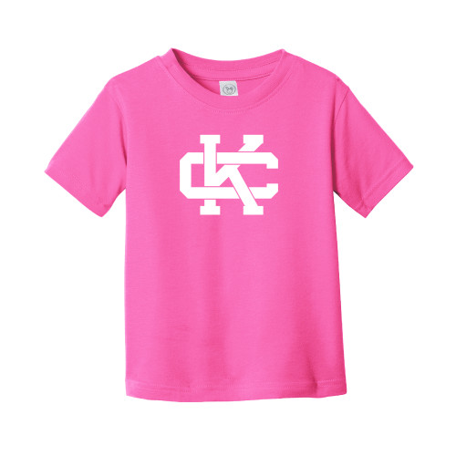  Toddler Fuchsia T Shirt - Primary Logo CK