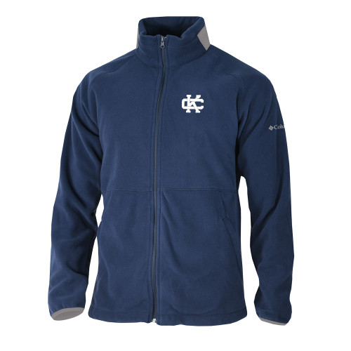  Columbia Navy Everest Ridge Fleece Full Zip Jacket - Spirit Mark