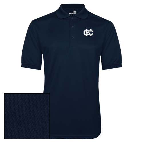  Navy Dry Mesh Polo - Primary Logo CK