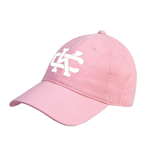  Pink Unstructured Adjustable Low Profile Cap - Primary Logo CK