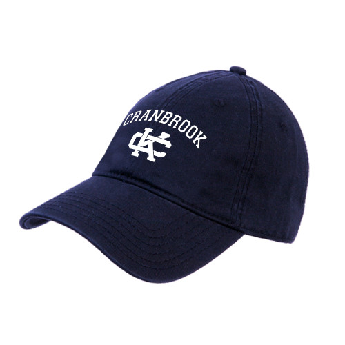  Navy Unstructured Adjustable Low Profile Hat - Cranbrook CK