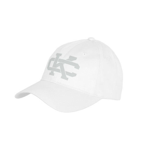  Youth White Pro Style Hat - Primary Logo CK