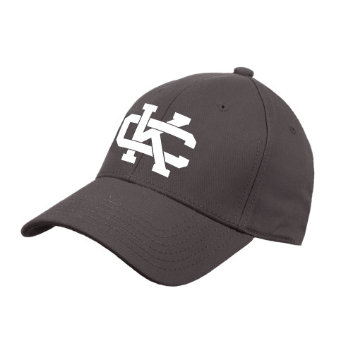  Charcoal Structured Adjustable Pro Style Hat - Primary Logo CK